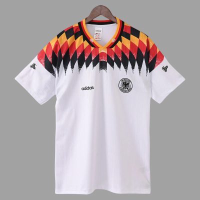 1994 Germany Home Retro Soccer Jersey
