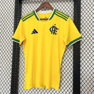 2026 Flamengo World Cup Tribute Yellow Soccer Jersey