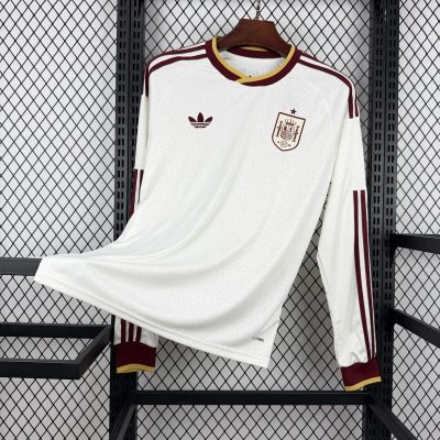 2026 Spain Away Long Sleeve Soccer Jersey