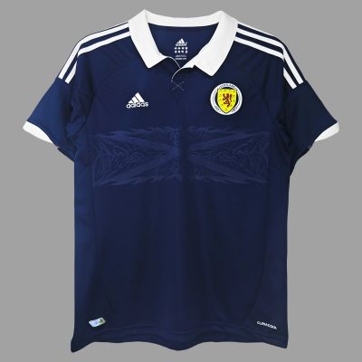 2012 Scotland Home Retro Soccer Jersey