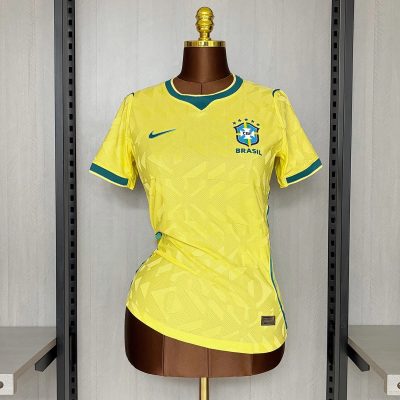 2026 Brazil Home Player Version Women Soccer Jersey