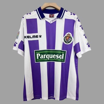 95/96 Real Valladolid Home Retro Soccer Jersey