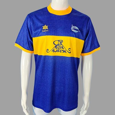 00/01 Alaves Champions Final Retro Soccer Jersey