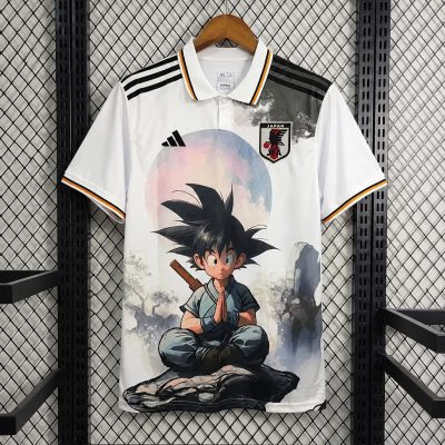 2026 Japan Wukong Meditating White Soccer Jersey