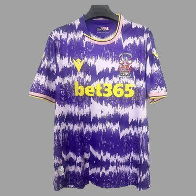 25/26 Stoke City Away Soccer Jersey