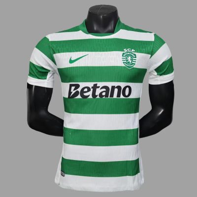25/26 Sporting CP Lisbon Home Player Version Soccer Jersey