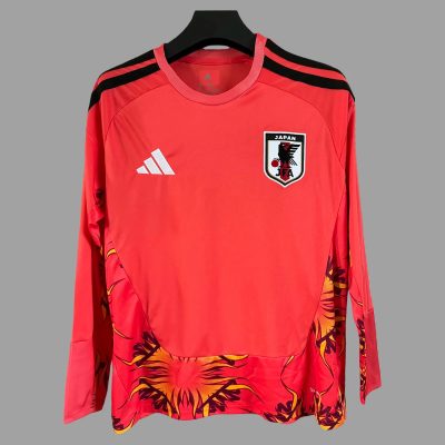 2026 Japan Goalkeeper Long Sleeve Soccer Jersey