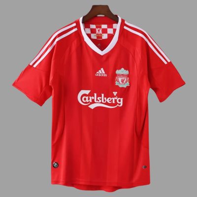 08/10 Liverpool Home Retro Soccer Jersey