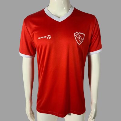 82/85 Atletico Independiente Home Retro Soccer Jersey