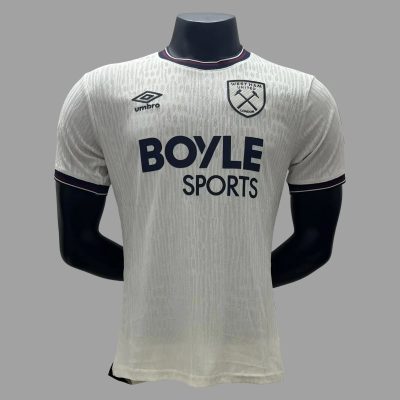 25/26 West Ham United Away Player Version Soccer Jersey