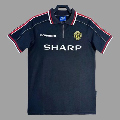 98/99 Manchester United Black Retro Soccer Jersey