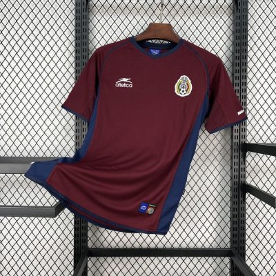 2002 Mexico Third Retro Soccer Jersey
