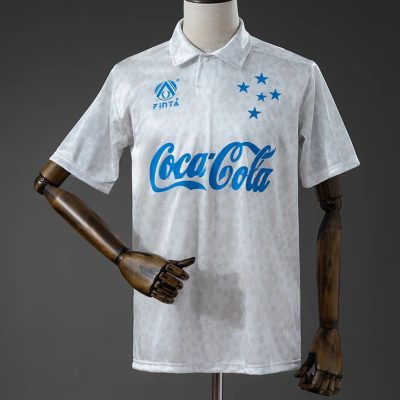 1993 Cruzeiro Away Retro Soccer Jersey