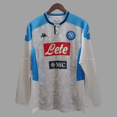 19/20 Napoli Third Long Sleeve Retro Soccer Jersey