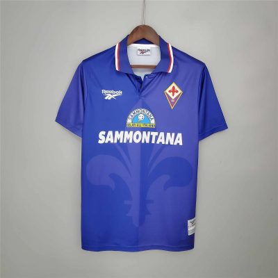 95/96 Fiorentina Home Retro Soccer Jersey