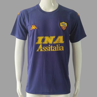 00/01 Roma Third Retro Soccer Jersey