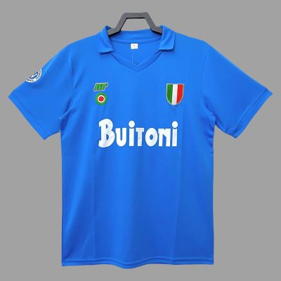 87/88 Napoli Home Retro Soccer Jersey