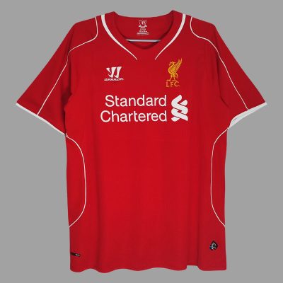 14/15 Liverpool Home Retro Soccer Jersey