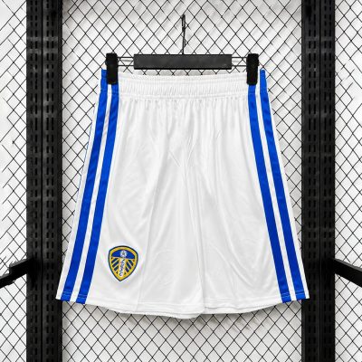 26/27 Leeds United Home Soccer Shorts