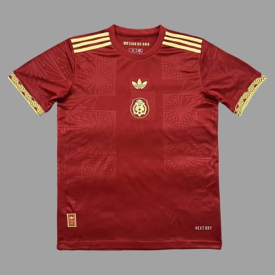 2025 Mexico Golden Cup Red Soccer Jersey