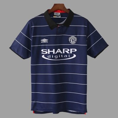 99/00 Manchester United Away Retro Soccer Jersey