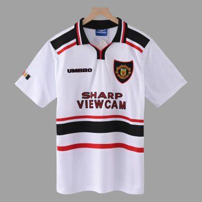 98/99 Manchester United Away Retro Soccer Jersey