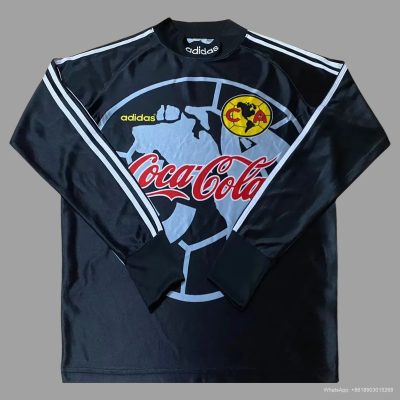 98/99 Club America Goalkeeper Black Soccer Jersey