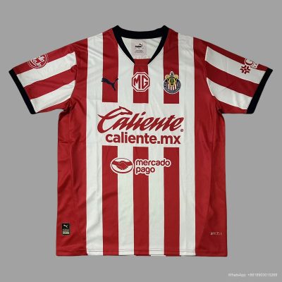 24/25 Chivas home soccer jersey Size S-4XL