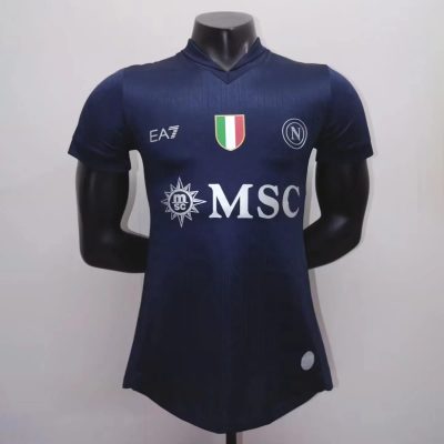 25/26 Napoli Champions Third Player Version Soccer Jersey