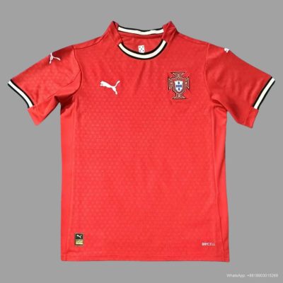 2025 Portugal Home Soccer Jersey