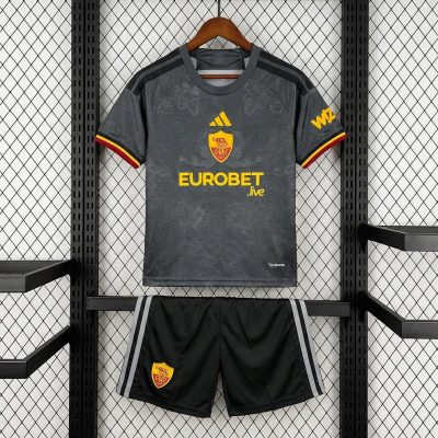 26/27 Roma Third Kids Soccer Jersey