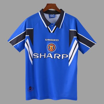 96/98 Manchester United Third Retro Soccer Jersey