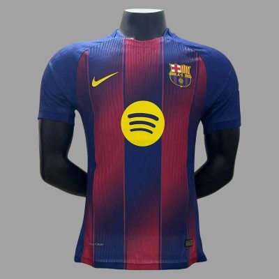 25/26 Barcelona Home Player Version Soccer Jersey