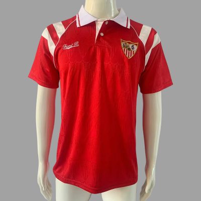 92/93 Sevilla Away Retro Soccer Jersey