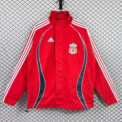 06/07 Liverpool Home Red Windbreaker