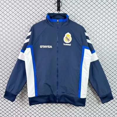 91/92 Real Madrid Blue Windbreaker