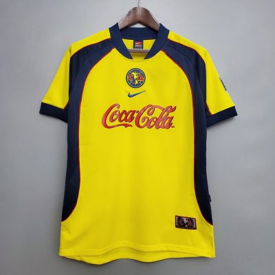 01/02 Club America Home Retro Soccer Jersey