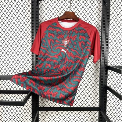 2026 Portugal Pre-Match Red Soccer Jersey