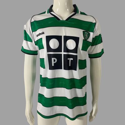 01/02 Sporting CP Lisbon Home Retro Soccer Jersey