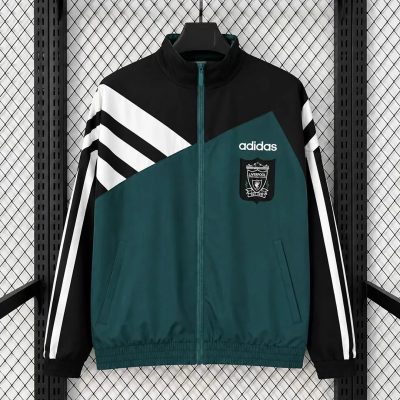 95/96 Liverpool Green Back Track Jacket