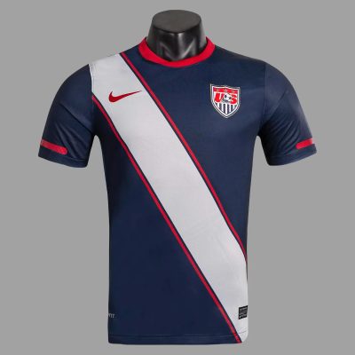 2010 USA Away Retro Soccer Jersey