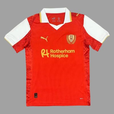 25/26 Rotherham United Home Soccer Jersey