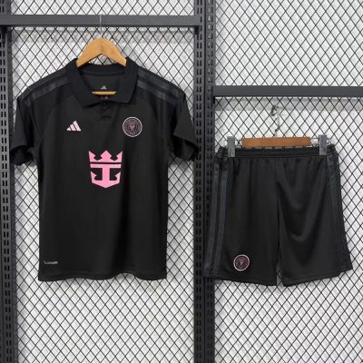 2026 Inter Miami Away Kids Soccer Jersey Size 16-28