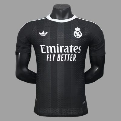 25/26 Real Madrid Goalkeeper Third Player Version Soccer Jersey