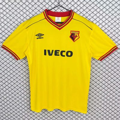 82/85 Watford Home Retro Soccer Jersey