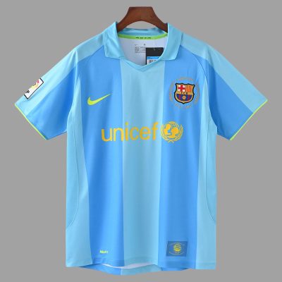 07/08 Barcelona Away Retro Soccer Jersey