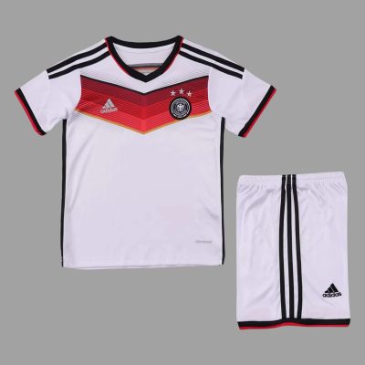 2014 Germany Home Kids Retro Soccer Jersey Size 16-28