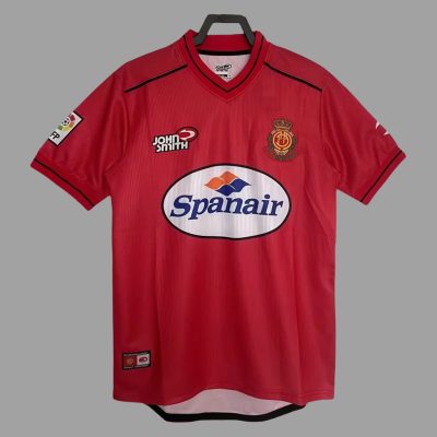 00/01 Mallorca Home Retro Soccer Jersey