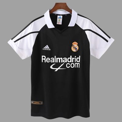 01/02 Real Madrid Away Retro Soccer Jersey