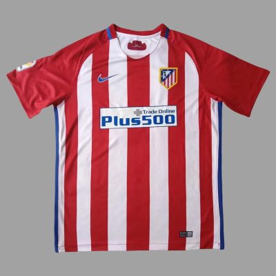 16/17 Atletico Madrid Home Retro Soccer Jersey